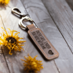 Sleutelhanger Leder